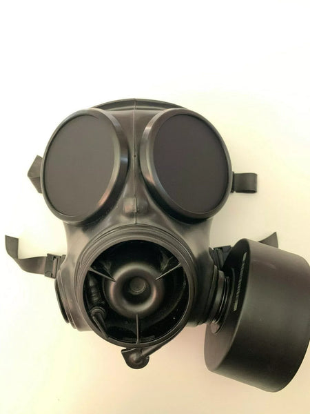 S10 Gas Mask Rubber Fetish Sensory Deprivation Lenses / Outserts