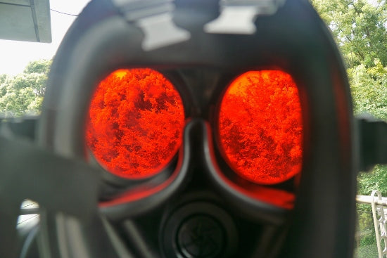 S10 GAS MASK RED OUTSERTS