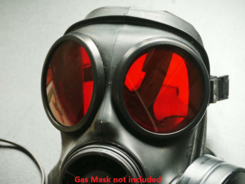 S10 GAS MASK RED OUTSERTS